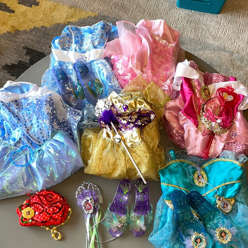 Princes Party Dress Up Set 👛💍👑👗